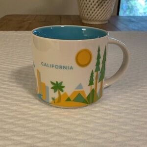 Starbucks you are here mug collection - California 2013